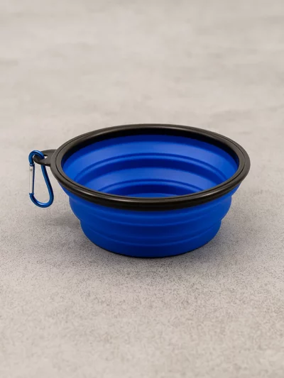 Collapsible Silicone Dog & Cat Bowl