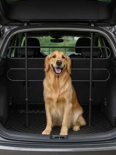 Adjustable Car Barrier for Dogs